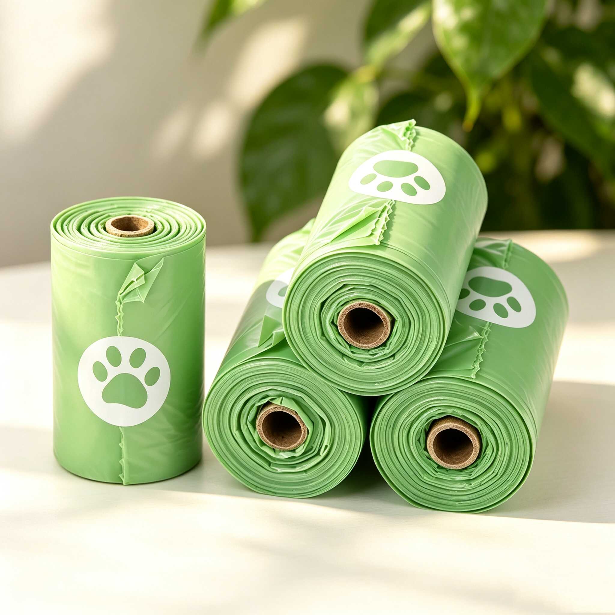 Compostable dog poop bags